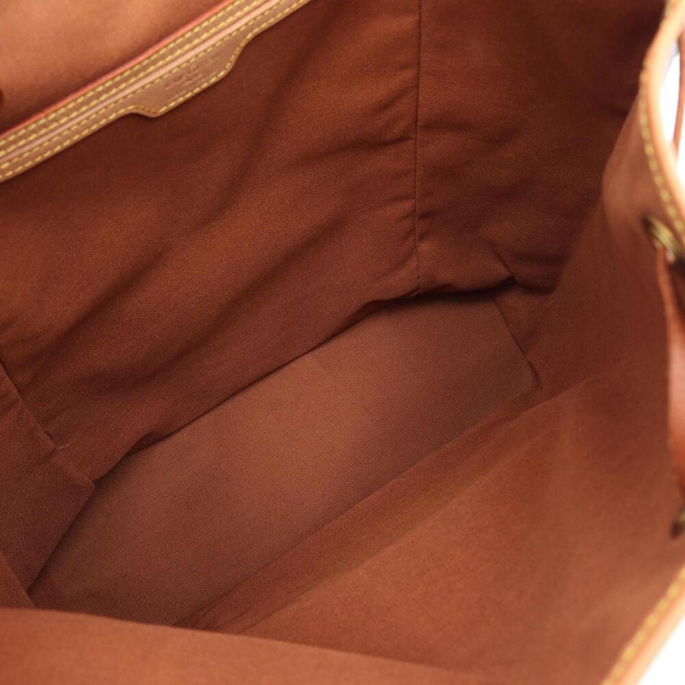 LOUIS VUITTON Brown Monogram Leather Backpack - Picture 3 of 14